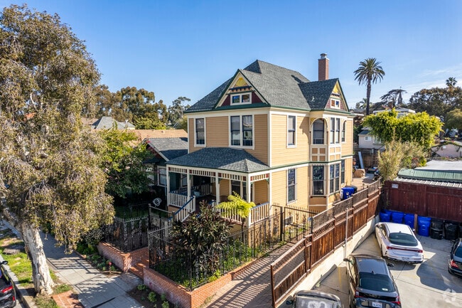 A Queen Anne styled home in Logan Heights.