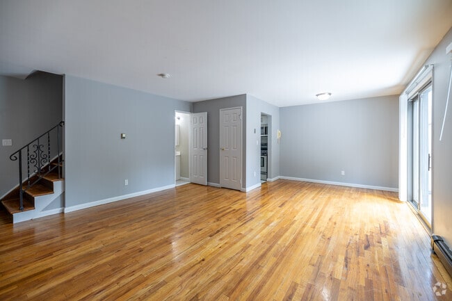 2BR, 1BA, 1/2BA - 1,396SF - Living Room / Dining Room