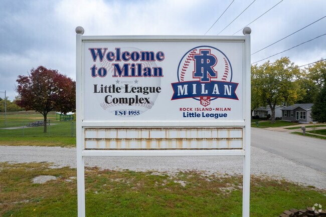 Ginger Hill is home to the Milan Little League complex.