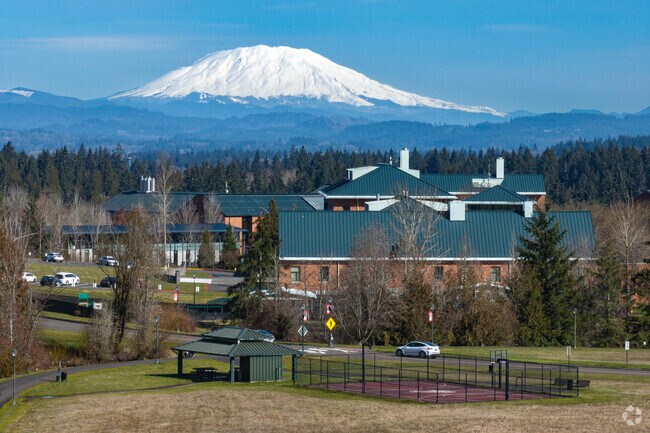 Washington State University’s Vancouver campus is about 5 miles north of Hazel Dell.