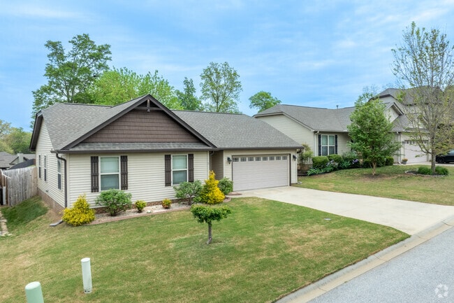 Craftsman-style homes in newer subdivisions are a popular choice in Taylors.