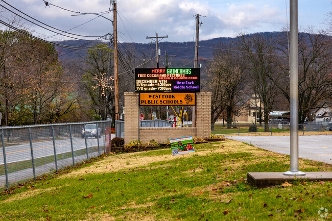 Enrollment at West Fork Middle School averages around 300 students.
