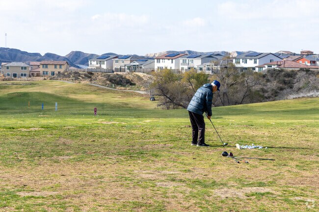Residents enjoy golfing at Morongo Golf Club at Tukwet Canyon in Fairway Canyon.