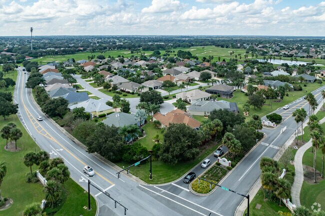 The main entrance to the Village of Largo is along Morse Boulevard.