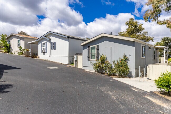 A small mobile home park is located in Crest.