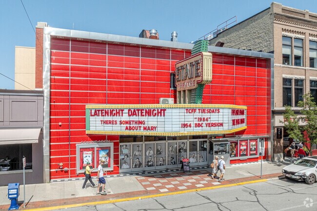 State Theatre, which hosts the Traverse City Film Festival, is found in Downtown Traverse City.