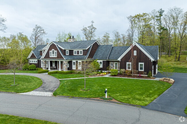 Luxury homes are common in Avon.