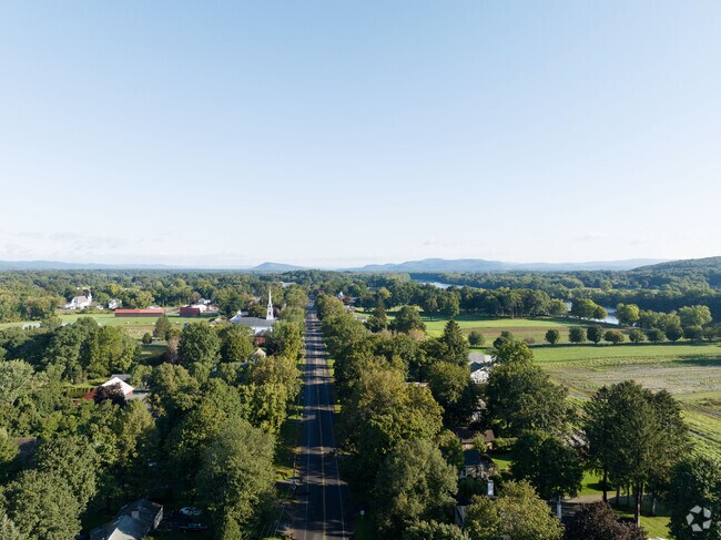 An overview of Hatfield, MA.