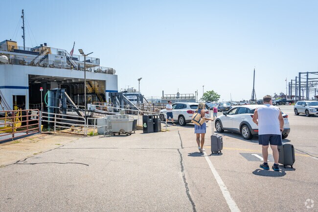 The ferry ride provides a convenient connection between New London, CT, and Long Island.