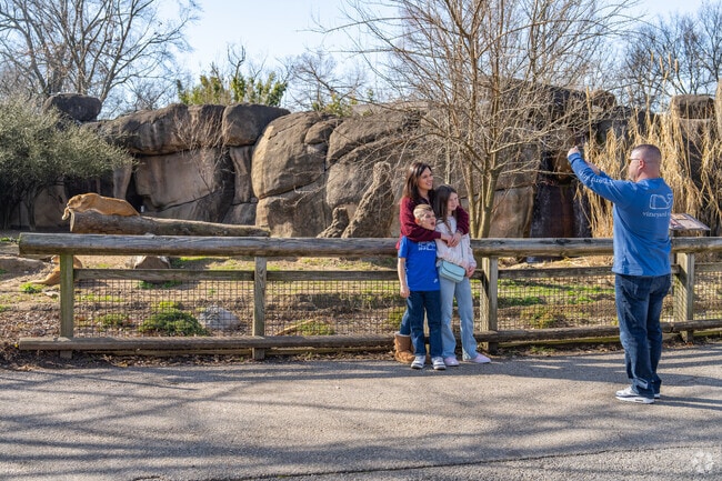 Families from all over come to enjoy the Memphis Zoo in Midtown.