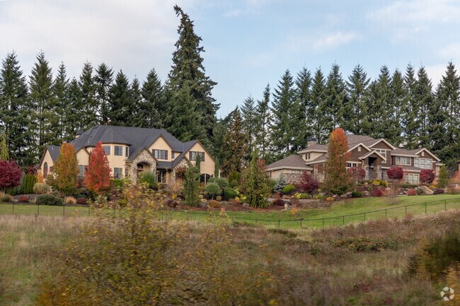 Westridge offers spacious lots and open green spaces.