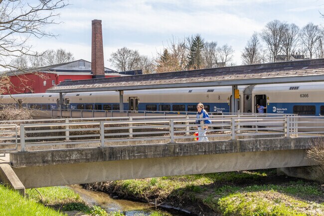 Easily commute to NYC via the Metro North in Bethel.