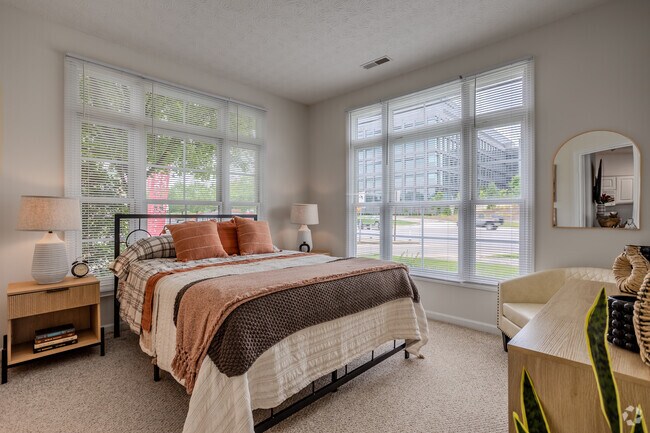 1BR, 1BA - 611SF - Bedroom