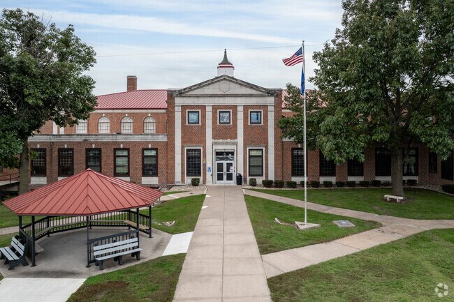 Concordia Junior/Senior High School is located near the downtown district.