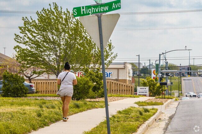 Residents in Campbell Park South enjoy the safety and convenience of sidewalks.