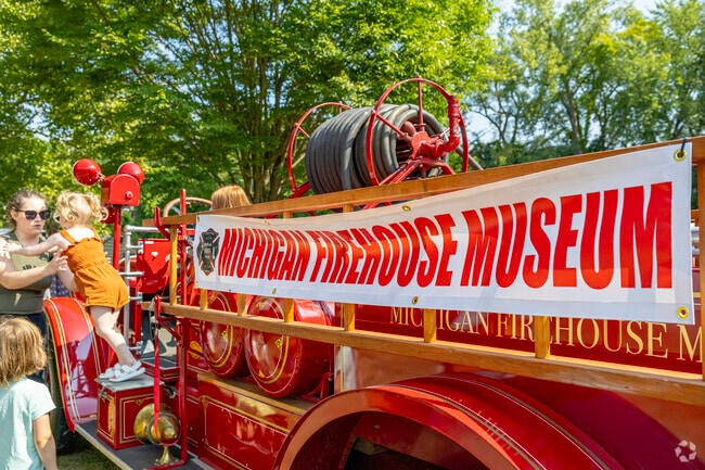 The Michigan Firehouse Museum has free admission all day during the Fire Truck Muster.