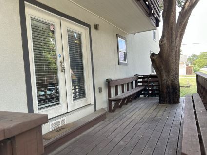 Side Deck from Kitchen