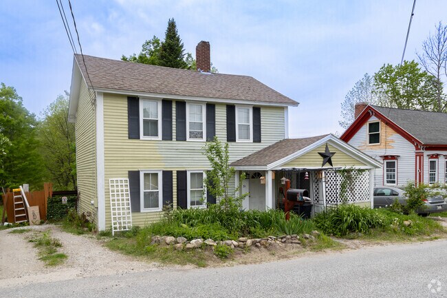 This two-story home is typical in Limerick.