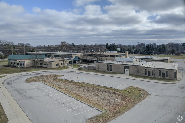 West Middle School, Aerial-2