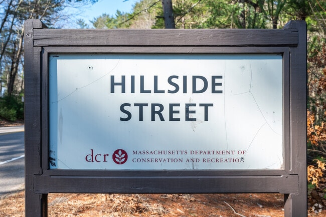 Just south of the center of Milton lies the Hillside Street neighborhood.