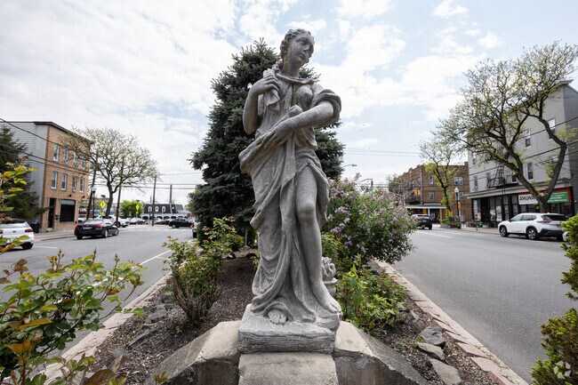 The downtown district in the Botany District of Clifton, NJ.