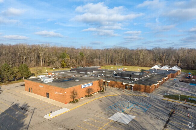 The campus of Crissman Elementary School.