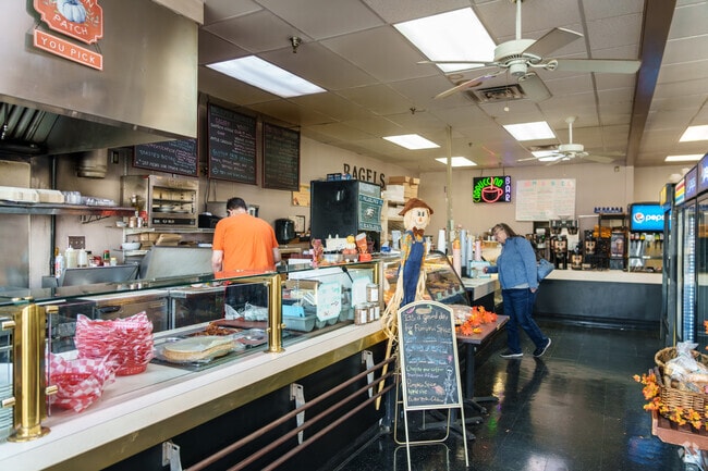 Start your morning off right at Bagel Bistro in Westtown.