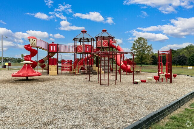 In Upper Deerfield Township the recreation center has a nice playground.