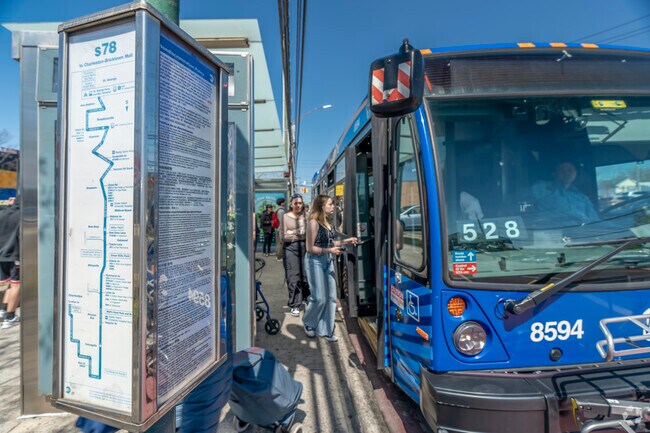 Bay Terrace commuters ride express buses on Hyland Blvd for a direct trip into Manhattan.