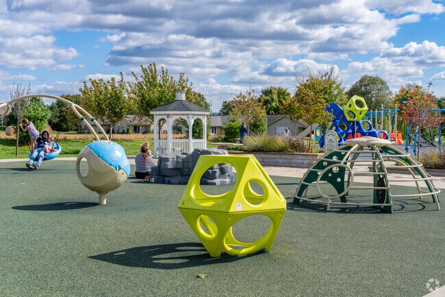 In North Londonderry, children and their families enjoy the new and modern Shearer Playground.