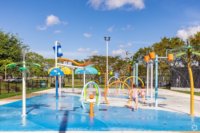Bring the kids to cool off at the Betti Stradling Memorial Park, minutes from Pine Ridge.