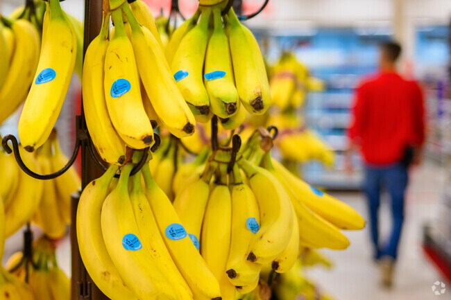 Bananas and other fresh produce can be found at Target, located near Old Forest.