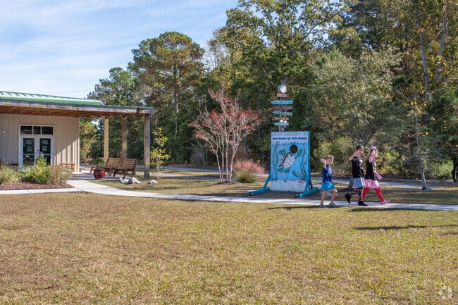 Karen Beasley Sea Turtle Rescue & Rehabilitation Center is a must visit in Surf City.