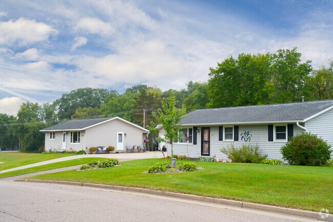 Ranch-style homes are frequent across Mondovi’s midcentury neighborhoods.