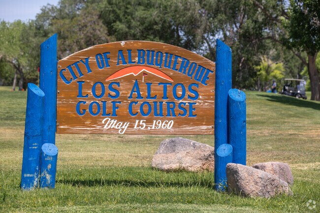 Los Altos Golf Course, opened in 1960, welcomes players near South Los Altos.