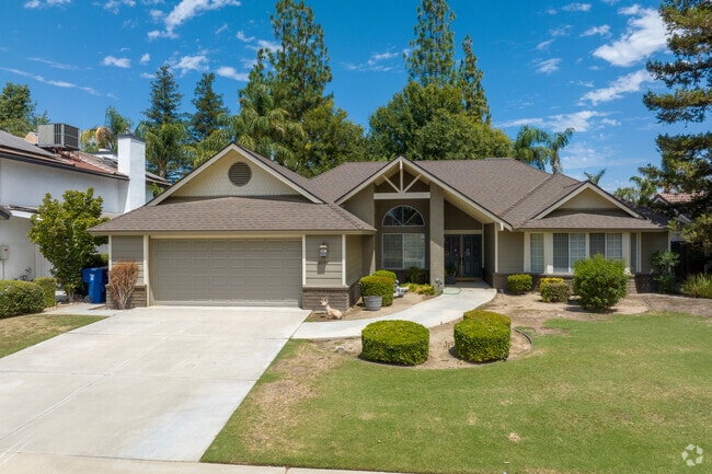 This Craftsman-style home in Bakersfield is a similar design found throughout the neighborhood.