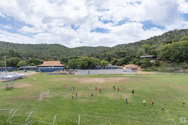 Loma Verde Elementary School offers great fields for sports and activities.
