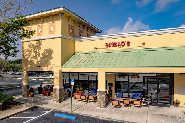 Mediterranean cuisine is a delight for the taste buds at Sinbad Restaurant in Boca Lago Country Club