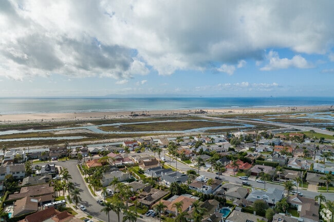Homes are minutes away from the beach in Southeast Huntington Beach.