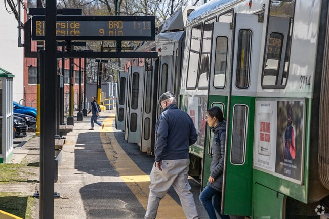 Washington Square residents can pick up the D line from Beaconsfield Station.