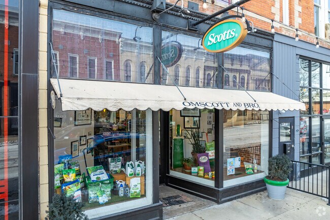 Scotts Miracle-Gro has a storefront in the uptown district of Marysville.