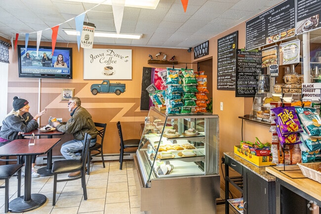 Java Dave's Cafe in South Amboy is a favorite place for lunch or coffee and a sweet treat.