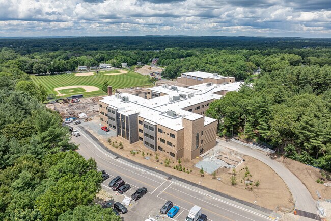 The Bird Middle School in Walpole, MA.