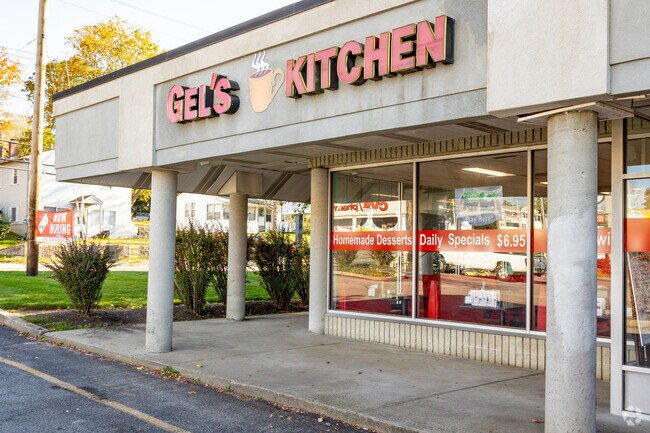 Stop in for lunch at Gel's Kitchen in Crompton.