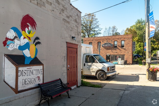 Downtown Addison Township is filled with small, locally owned shops.