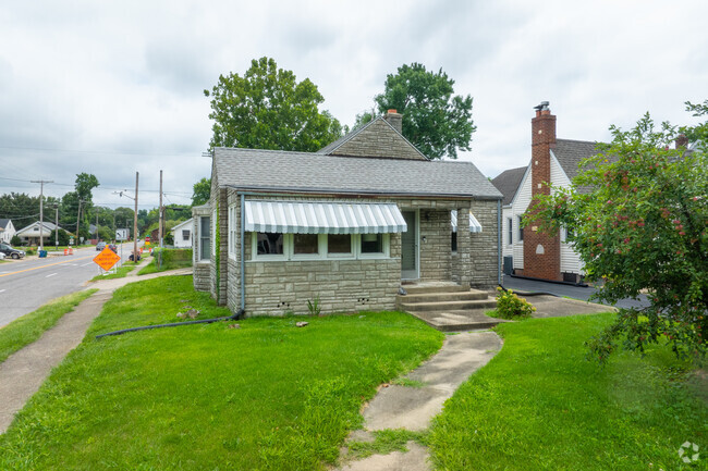 There are unique builds in Springfield South Corridor like this stone cottage.