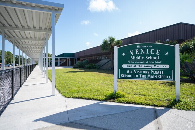 Venice Middle School is home of the young marines.