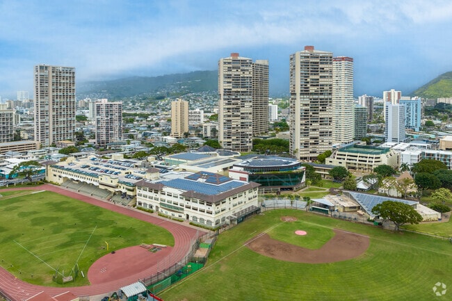 'Iolani School's pride is shown through student participation in athletic competitions.