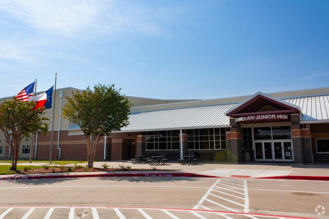 Frank Mcmillan Junior High School provides education in the neighborhood of 
Wylie