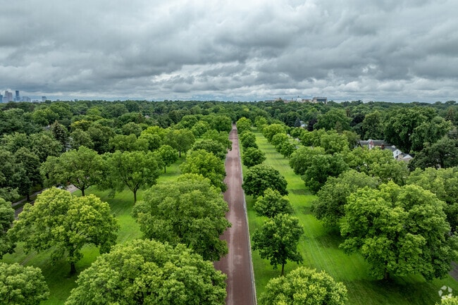Victory Memorial Parkway is an extensive green space on the western edge of Cleveland.